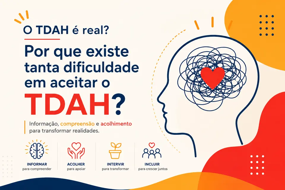 O TDAH é real? Por que existe tanta dificuldade em aceitar o transtorno?